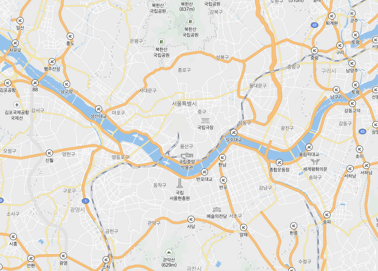 플릿튠 배차 지도